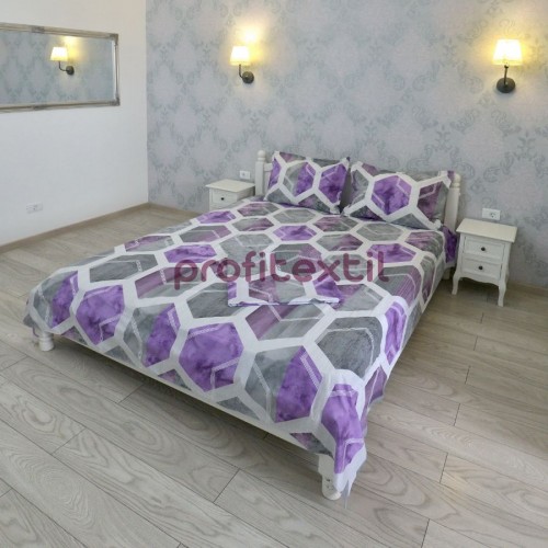 Lenjerie de pat Ranforce cu elastic